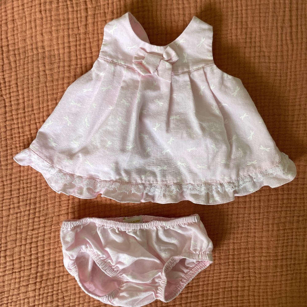 Summer Set Top & Bloomer Baby Girl 3-6M